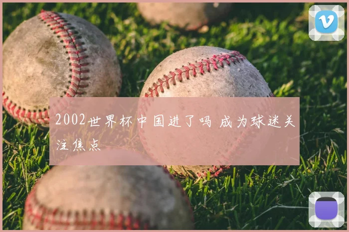 2002世界杯中国进了吗 成为球迷关注焦点